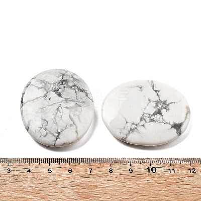 Natural Howlite Cabochons G-A258-01B-1