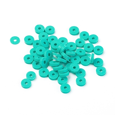 Handmade Polymer Clay Beads CLAY-R067-4.0mm-34-1