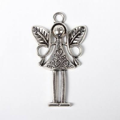 Tibetan Style Alloy Pendants X-LF1725Y-1