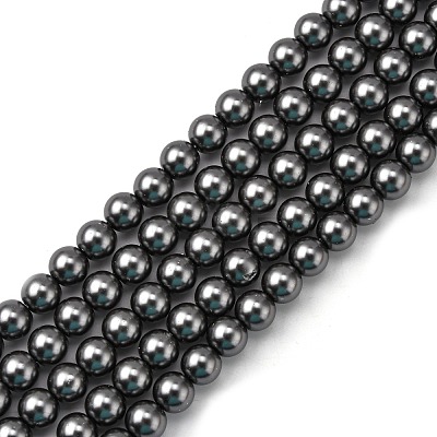 Eco-Friendly Glass Pearl Beads HY-J002-8mm-HX088-1