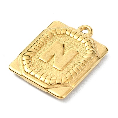 Ion Plating(IP) 304 Stainless Steel Pendants STAS-U033-01G-N-1