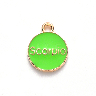 Alloy Enamel Pendants LS-ENAM-S124-01A-06L-1