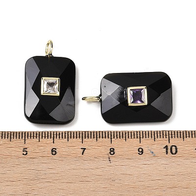 Natural Obsidian Pendants G-I391-03G-12-1