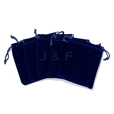 Rectangle Velvet Pouches X1-TP-R002-10x12-03-1