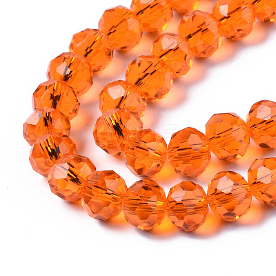 Glass Beads Strands EGLA-A034-T8mm-D25-1