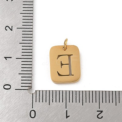 304 Stainless Steel Charms LS-STAS-R001-01G-E-1