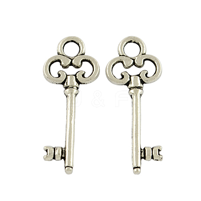 Tibetan Style Alloy Pendants TIBEP-16626-AS-RS-1