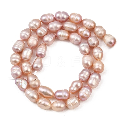Natural Cultured Freshwater Pearl Beads Strands PEAR-F020-20B-1