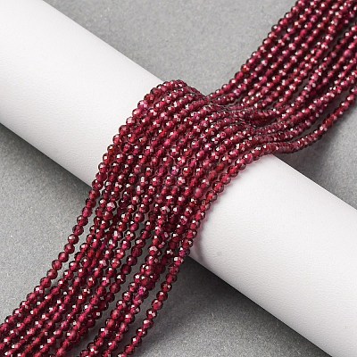 Natural Garnet Beads Strands G-RM241221-A2-1