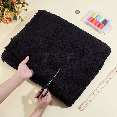1Pc Polyester Plush Fabric DIY-PH0030-42A-1