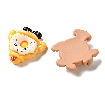 Career Theme Opaque Resin Imitation Food Decoden Cabochons RESI-H164-02-1