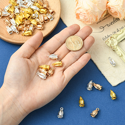 60Pcs 3 Colors Alloy Pendants FIND-SC0017-31-1