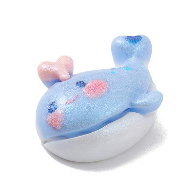 Ocean Theme Opaque Resin Sea Animal Cabochons LS-RESI-D071-01E-1