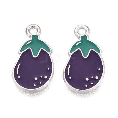 Alloy Enamel Pendants ENAM-Q003-04P-1