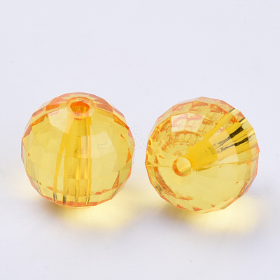Transparent Acrylic Beads TACR-Q254-10mm-V24-1