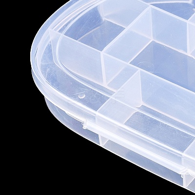 (Defective Closeout Sale: Scratched)11 Compartments Bear Plastic Storage Box CON-XCP0002-69-1
