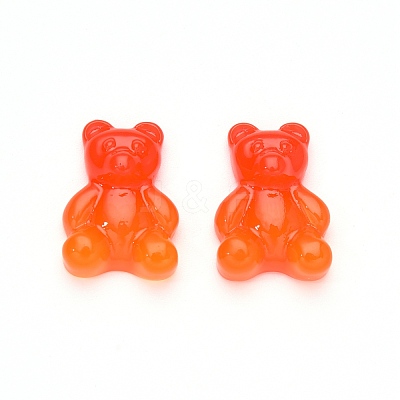 Gradient Color Opaque Resin Cabochons CRES-R196-01H-1