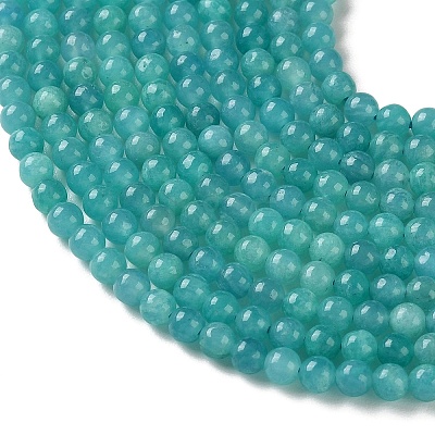 Natural Amazonite Beads Strands G-Z150-B01-4mm-1