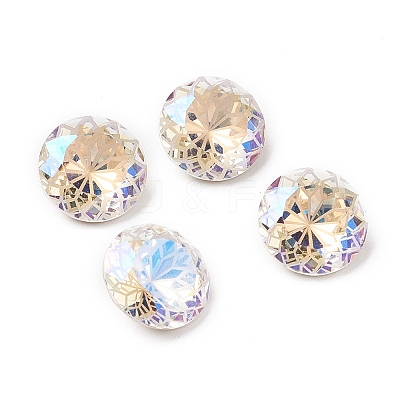 K9 Glass Rhinestone Pointed Back Cabochons RGLA-P030-06B-M01-1