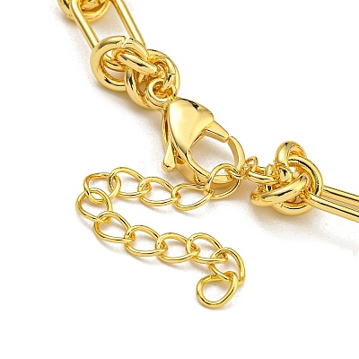 Rack Plating Brass Bracelets BJEW-B106-05G-1
