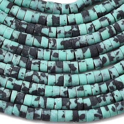 Dyed Synthetic Turquoise Beads Strands G-Z089-A04-H-1