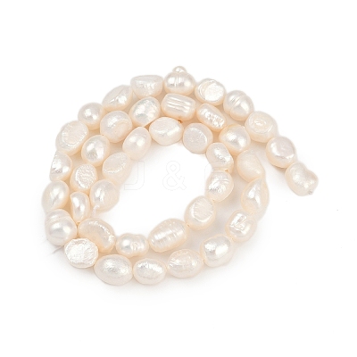 Natural Cultured Freshwater Pearl Beads Strands PEAR-P064-20A-02A-1