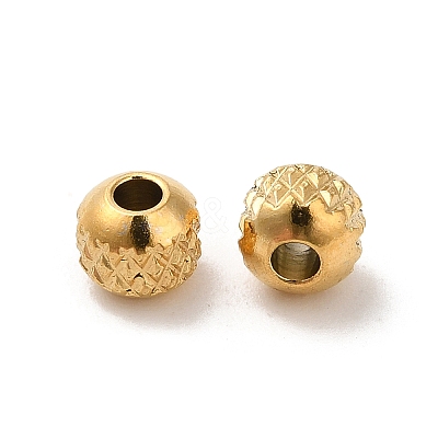 201 Stainless Steel Bead STAS-H214-28D-G-1-1