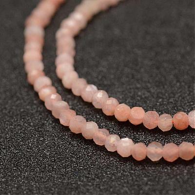 Natural Sunstone Beads Strands G-K182-2mm-12-1