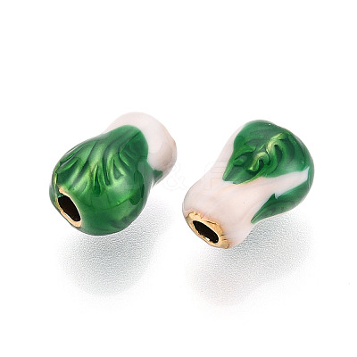 Ion Plating(IP) 304 Stainless Steel Enamel Beads STAS-N114-19G-1
