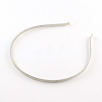 Hair Accessories Iron Hair Band Findings OHAR-Q042-008D-04-1