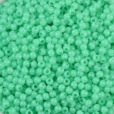 Opaque Acrylic Beads SACR-A007-01B-23-1