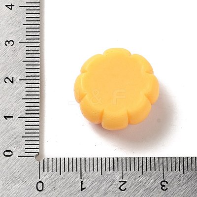 Opaque Resin Imitation Food Decoden Cabochons CRES-A058-02F-1