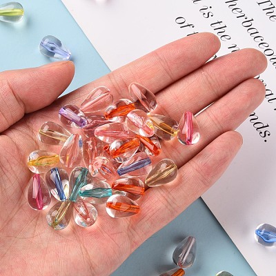 Transparent Acrylic Beads X-TACR-S154-26A-1