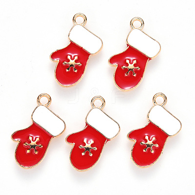 Alloy Enamel Pendants X-ENAM-S121-017A-1