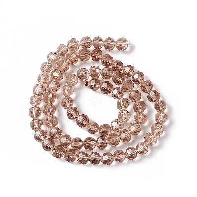 Glass Beads Strands EGLA-J042-8mm-21-1