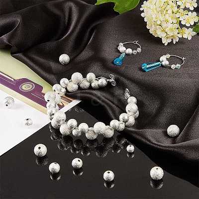 Brass Textured Beads KK-AR0001-09-1
