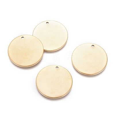 Ion Plating(IP) 304 Stainless Steel Pendants EJEW-L238-01A-G-1
