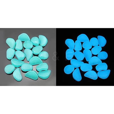 Plastic Imitation Luminous Stone Display Decoration PW-WG21176-05-1