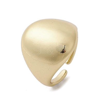 Brass Adjustable Open Rings RJEW-K257-56G-1