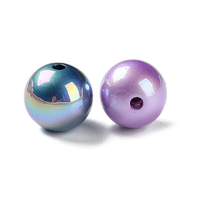 UV Plating Acrylic Beads X-MACR-D029-22B-1