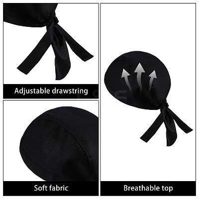 Polycotton Chef Hat AJEW-WH0481-504-1