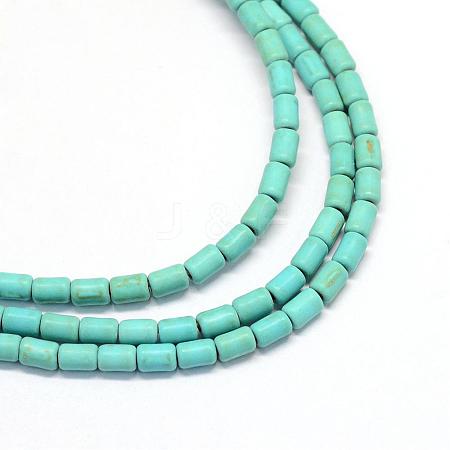 Synthetic Turquoise Bead Strands TURQ-S282-24-1