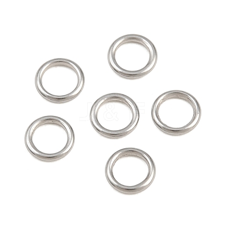 304 Stainless Steel Closed Jump Rings STAS-G393-06P-03-1