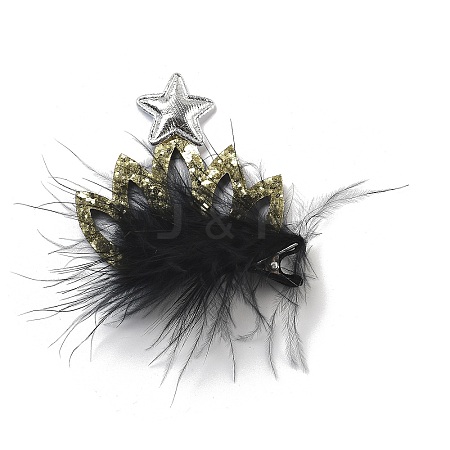New Year's party Iron Hair Clip LS-OHAR-R102-01Q-1