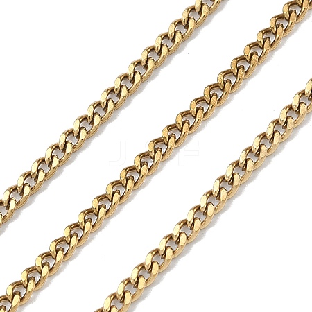 304 Stainless Steel Curb Chains CHS-K018-29G-1