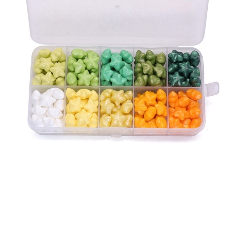 10 Grids 10 Colors Wax Granule Set PW-WG60285-03-1