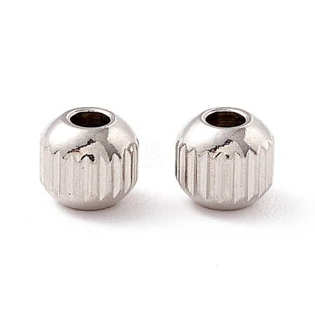 Non-Tarnish 201 Stainless Steel Beads STAS-A057-03B-P-1