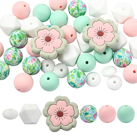 Silicone Beads SIL-YW0003-71-1