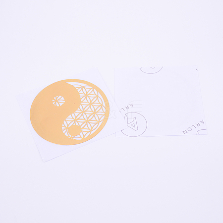 Self Adhesive Brass Stickers DIY-TAC0005-38J-6.8cm-1