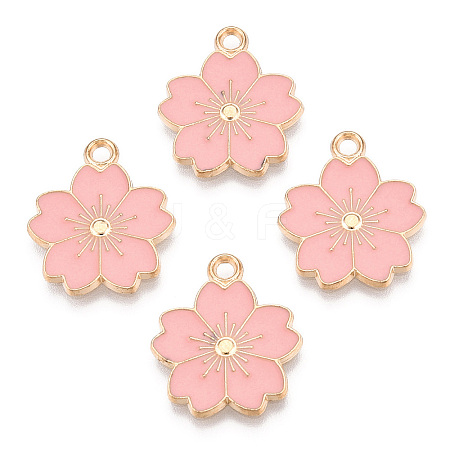 Alloy Enamel Pendants ENAM-S121-115J-1